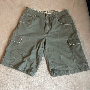 O'Neill Olive Cargo Shorts for Men